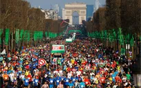 Giải chạy Marathon Paris thu hút hơn 57.000 người tham dự