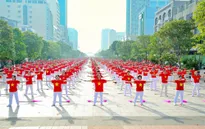 Gần 2.500 người đồng diễn thể dục dưỡng sinh
