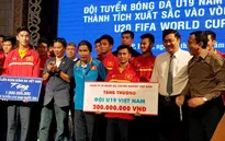 U19 Việt Nam về nước sau khi đoạt vé dự FIFA U20 World Cup