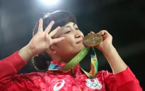 Ảnh: Các VĐV nhận HCV trong ngày thi đấu 12 của Olympic Rio 2016
