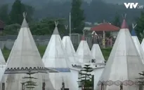 Nghỉ chân tại khách sạn lều độc đáo ở Indonesia