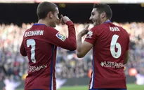 Hàng thủ Barca ngớ người nhìn Koke ghi bàn chớp nhoáng