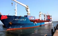 Tàu cứu trợ của Thổ Nhĩ Kỳ cập cảng Israel