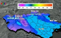 Từ 23-27/1, miền Bắc rét đậm, rét hại trên diện rộng