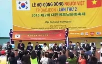 Lễ hội Cộng đồng người Việt tại TP Daejeon, Hàn Quốc