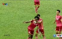 VIDEO V.League 2016: Lima trừng phạt sai lầm của Văn Phú, mở tỷ số cho Sài Gòn