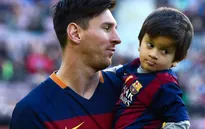 Con trai Messi không hề thích bóng đá
