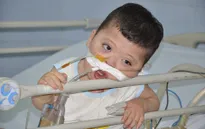 3 năm không cai được máy thở, bé 3 tuổi cầm cự sự sống qua ngày