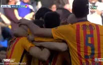Barca sớm chọc thủng lưới Malaga từ rất sớm