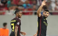 Aguero lập hat-trick, Man City đặt một chân vào vòng bảng Champions League