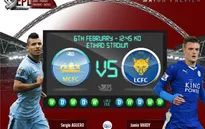 Man City - Leicester: Bước ngoặt cuộc đua vô địch (19h45, 6/2, K+1)