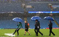 Bất ngờ hoãn trận Champions League của Man City