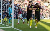 Vòng 13 Ngoại hạng Anh: Man City ngược dòng trước Burnley