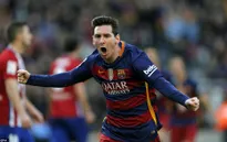 Messi thôi miên hàng phòng ngự Atletico để quân bình tỉ số