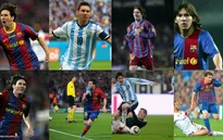 Chùm ảnh: Mái tóc của Lionel Messi qua từng năm