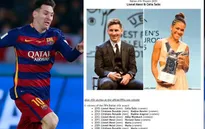 FIFA lộ thông tin Messi giành QBV 2015: Sai sót hay sự thật?