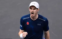Vòng 2 Paris Masters: Murray thắng nhọc, Wawrinka thua sốc