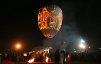 Thót tim với Lễ hội khinh khí cầu mạo hiểm tại Myanmar
