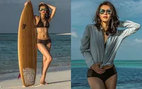 Hồ Hạnh Nhi quyến rũ khó cưỡng trong loạt ảnh trăng mật