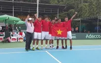 Hoàng Thiên thắng nhọc, ĐT quần vợt Việt Nam vượt ải Indonesia