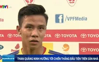 Than Quảng Ninh quyết tâm giành chiến thắng trên sân nhà