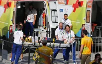 Olympic 2016: Máy quay cỡ lớn rơi từ trên cao xuống, 7 người bị thương