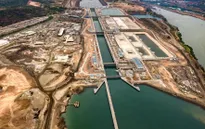 Panama mở cửa kênh đào mở rộng