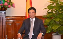 Phó Thủ tướng Phạm Bình Minh hội kiến lãnh đạo Lào