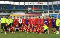 Sáng mai (27/9), ĐT U16 Việt Nam về nước sau thành tích vào tứ kết U16 châu Á