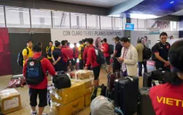 Tuyển Futsal Việt Nam đã có mặt tại Medellin sau hơn nửa ngày di chuyển