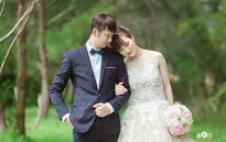 Ảnh cưới đẹp long lanh của cặp đôi cầu lông Nguyễn Tiến Minh - Vũ Thị Trang