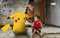 Người dân Syria bắt Pokemon giữa đổ nát chiến tranh