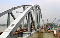 Bắt đầu thử tải cầu Ghềnh