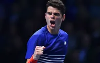 ATP World Tour Finals: Vượt qua Thiem, Raonic giành vé vào bán kết