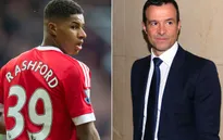 Mourinho nhờ siêu cò Mendes níu chân Rashford