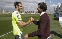 Huyền thoại Raul và R.Carlos tới cổ động sao Real trước El Clasico
