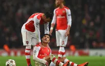 Arsenal "méo mặt" vì chấn thương nặng của trụ cột