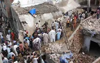 Sập nhà thờ ở Pakistan gây nhiều thương vong
