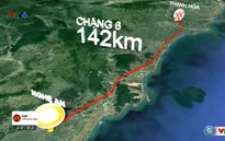 Lộ trình chặng 6 giải xe đạp quốc tế VTV - Cúp Tôn Hoa Sen 2016