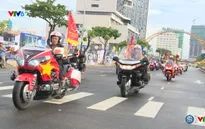 Đoàn xe mô tô - những người bạn đồng hành của các cua rơ