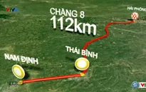 Lộ trình chặng 8 giải xe đạp quốc tế VTV - Cúp Tôn Hoa Sen 2016