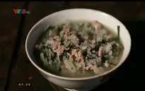 Canh loóng: Món ngon từ cây chuối rừng của người Mường