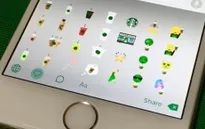 Starbucks trình làng bàn phím emoji “độc” trên iOS và Android