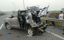 Khắc phục hậu quả vụ tai nạn giao thông trên cao tốc Hà Nội - Thái Nguyên