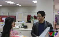 Tổng Giám đốc Đài THVN thăm và chúc Tết các đơn vị trong đêm giao thừa