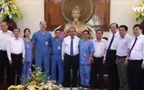 Thủ tướng tiếp đoàn bác sỹ thiện nguyện Đại học Mercer, Hoa Kỳ