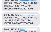Vietcombank nói gì vụ khách không giao dịch vẫn mất 500 triệu trong tài khoản?