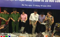 Hà Nội: Tiêu hủy hàng trăm túi xách, đồng hồ giả hàng hiệu