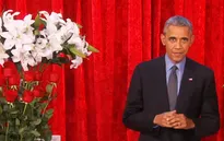 Tổng thống Obama gửi lời yêu thương tới vợ qua sóng truyền hình