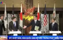 Nhật Bản, Mỹ và Hàn Quốc ủng hộ việc trừng phạt Triều Tiên